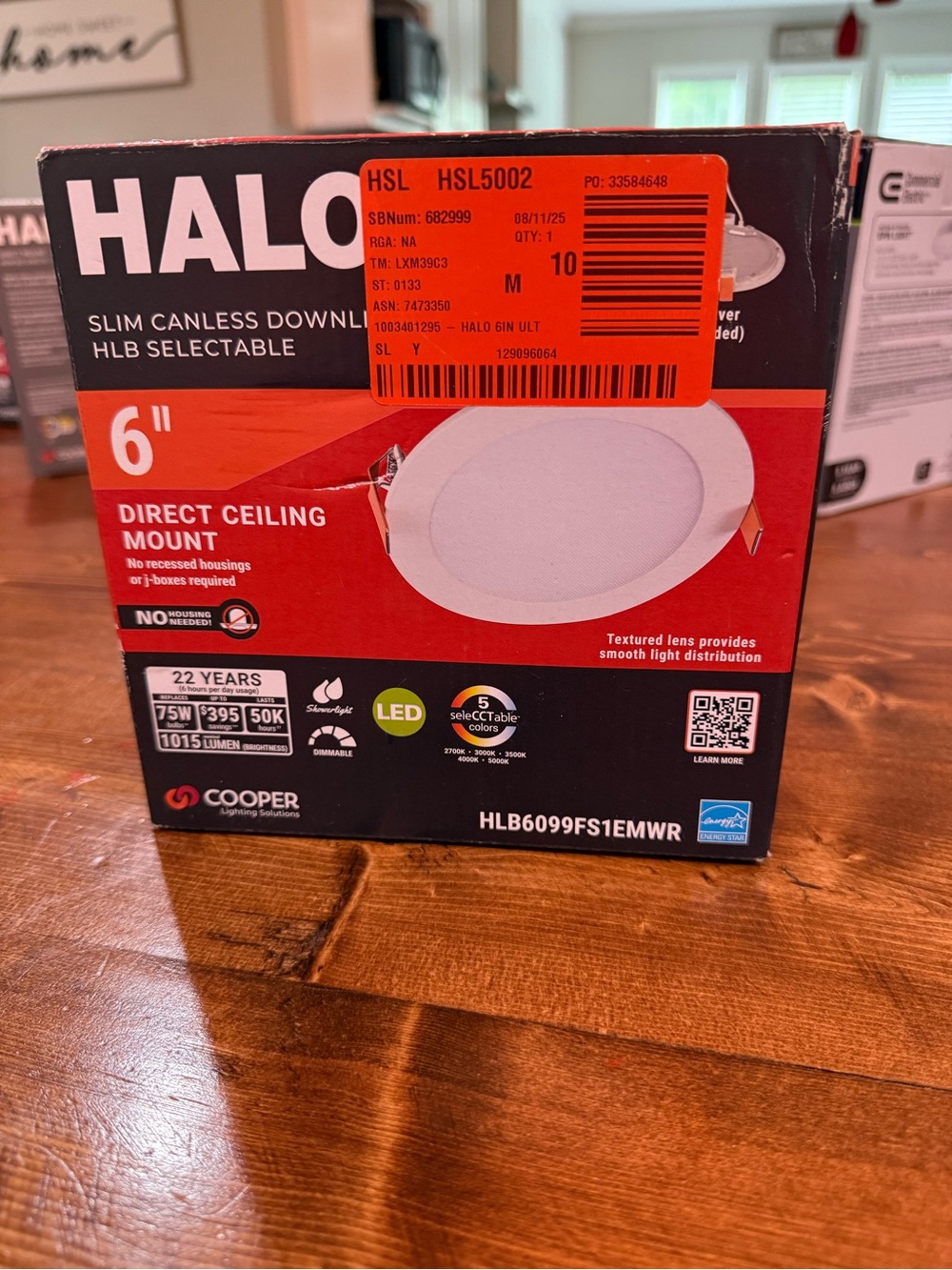 Halo 6" Slim Canless Downlight
